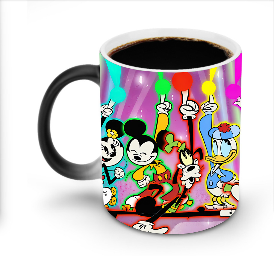 ミッキーマウス Mickey Mouse 温度変色マグカップ