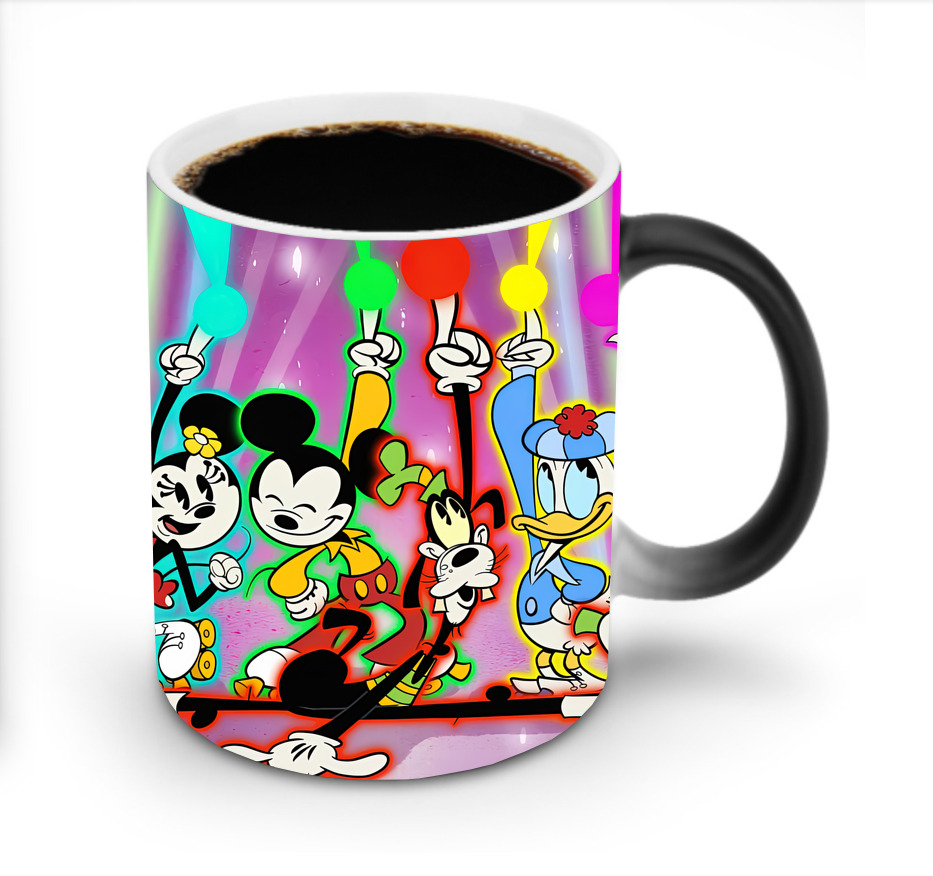 ミッキーマウス Mickey Mouse 温度変色マグカップ