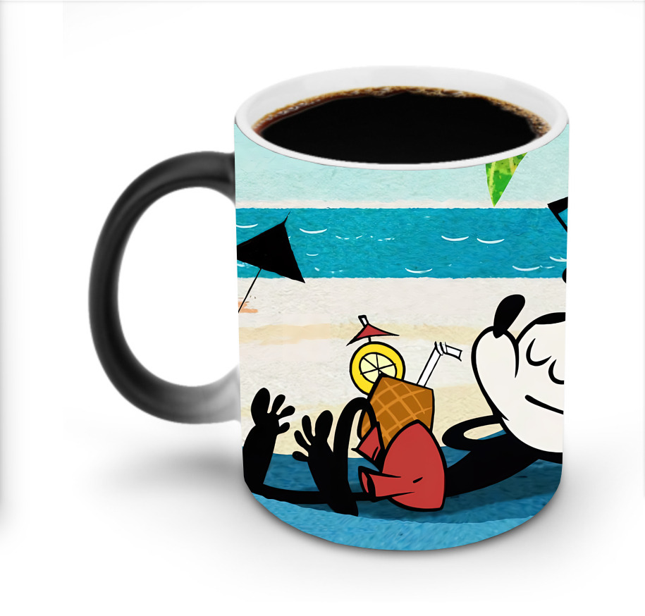 ミッキーマウス Mickey Mouse 温度変色マグカップ