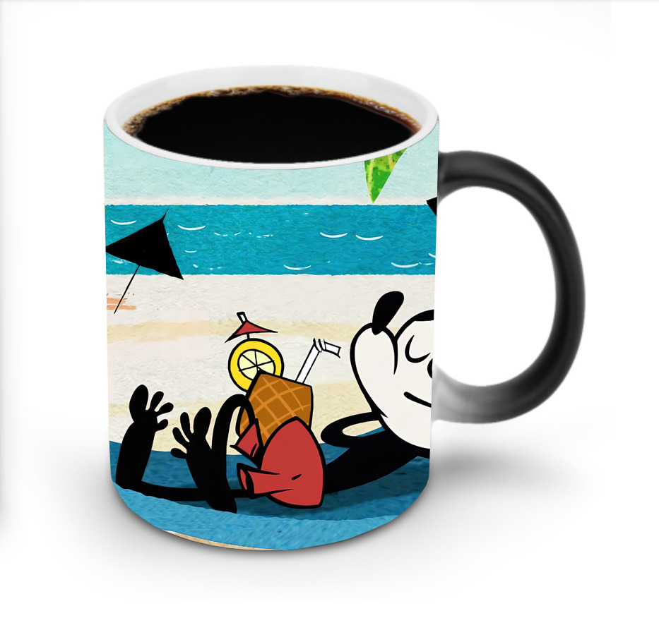 ミッキーマウス Mickey Mouse 温度変色マグカップ