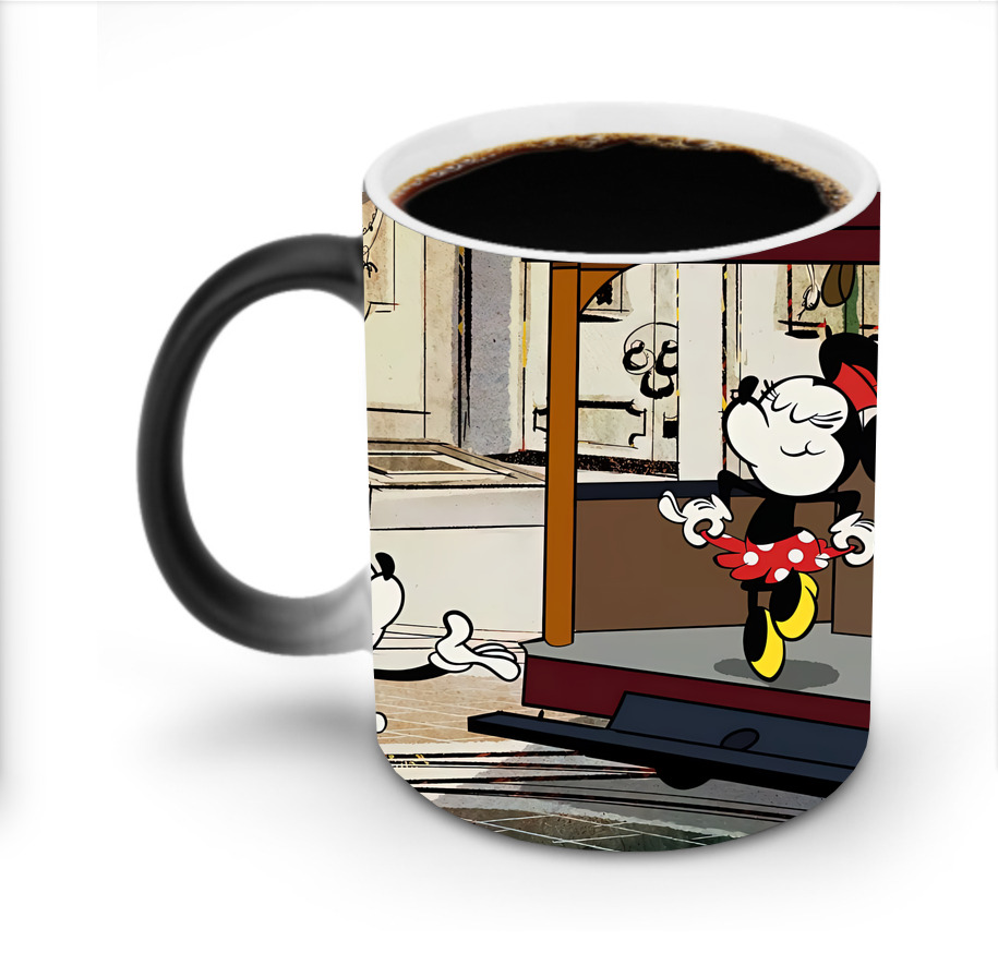 ミッキーマウス Mickey Mouse 温度変色マグカップ
