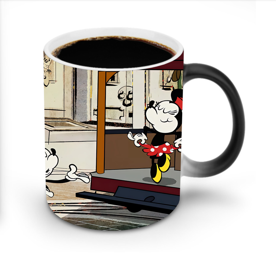 ミッキーマウス Mickey Mouse 温度変色マグカップ