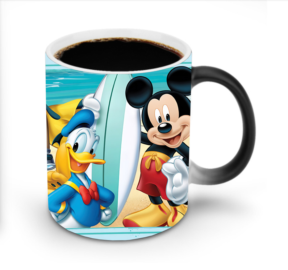 ミッキーマウス Mickey Mouse 温度変色マグカップ