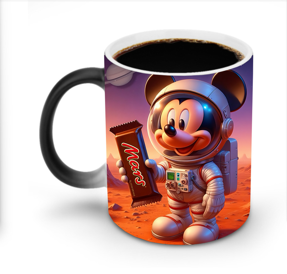 ミッキーマウス Mickey Mouse 温度変色マグカップ