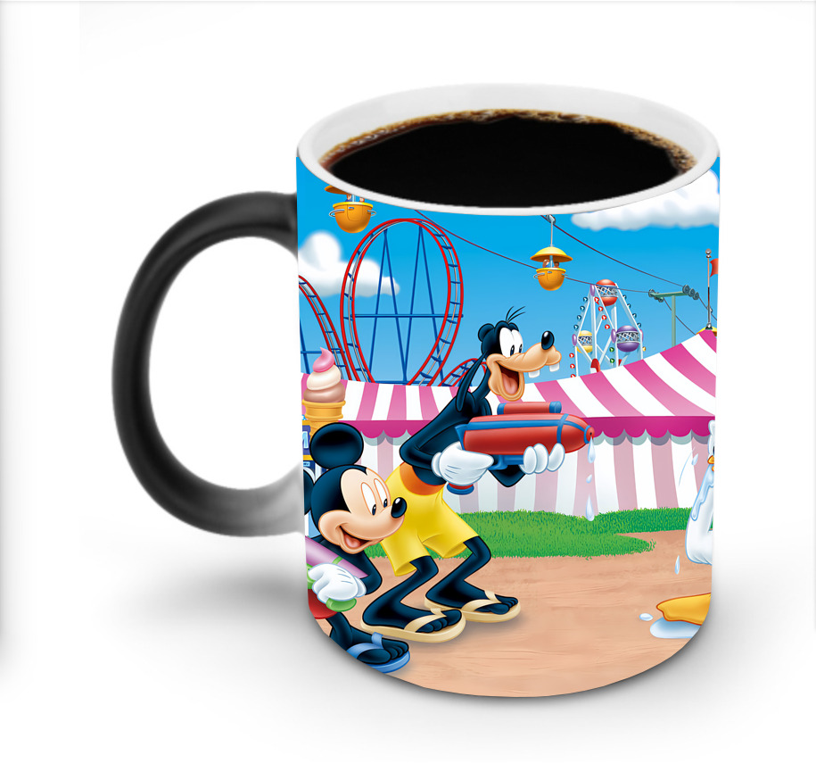 （画像用） ミッキーマウス Mickey Mouse 温度変色マグカップ