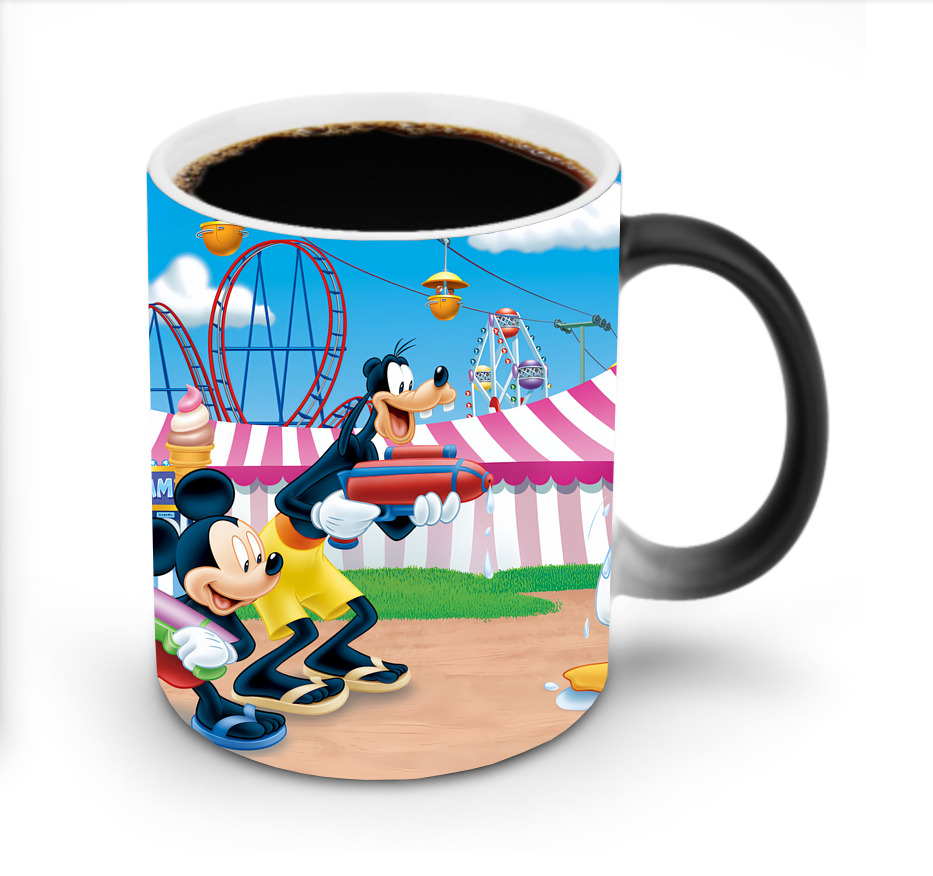 （画像用） ミッキーマウス Mickey Mouse 温度変色マグカップ