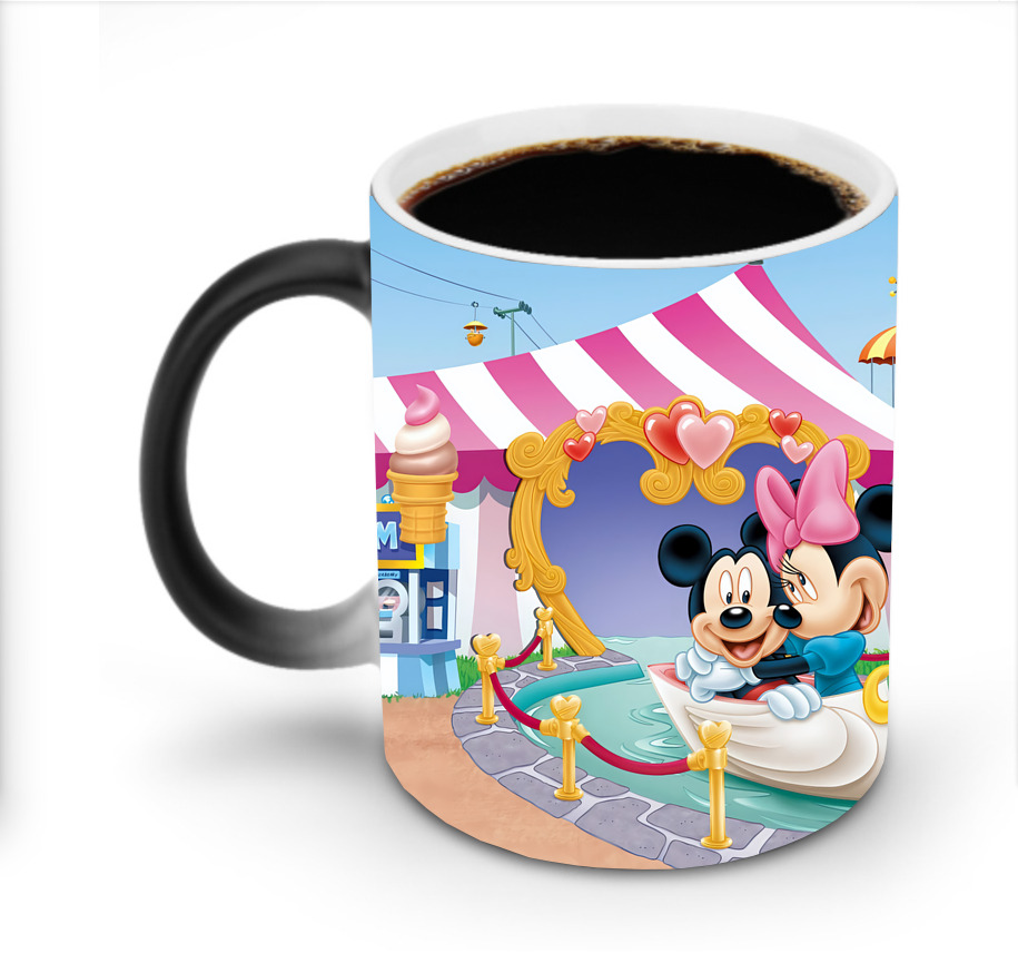 ミッキーマウス Mickey Mouse 温度変色マグカップ
