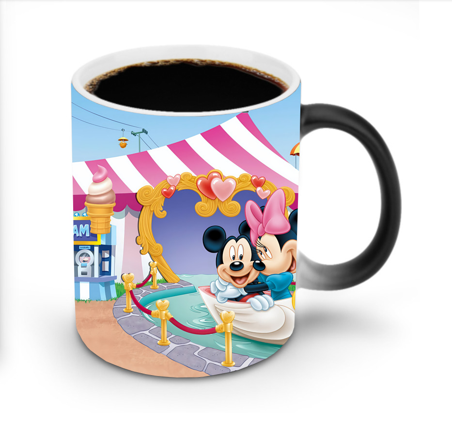 ミッキーマウス Mickey Mouse 温度変色マグカップ