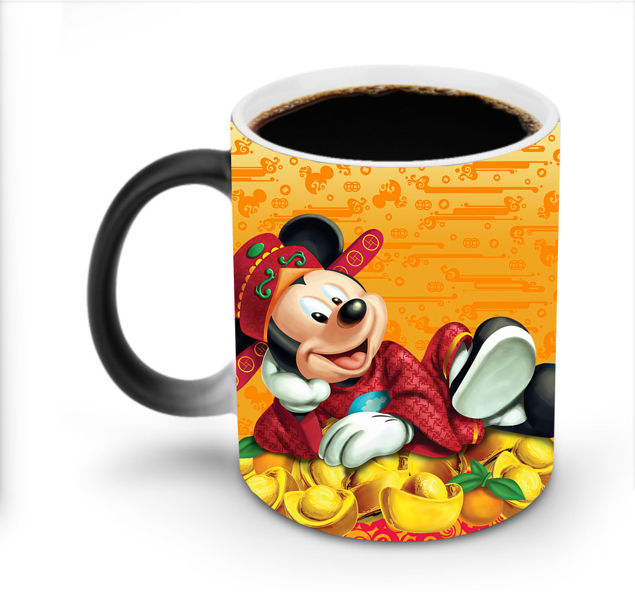 ミッキーマウス Mickey Mouse 温度変色マグカップ