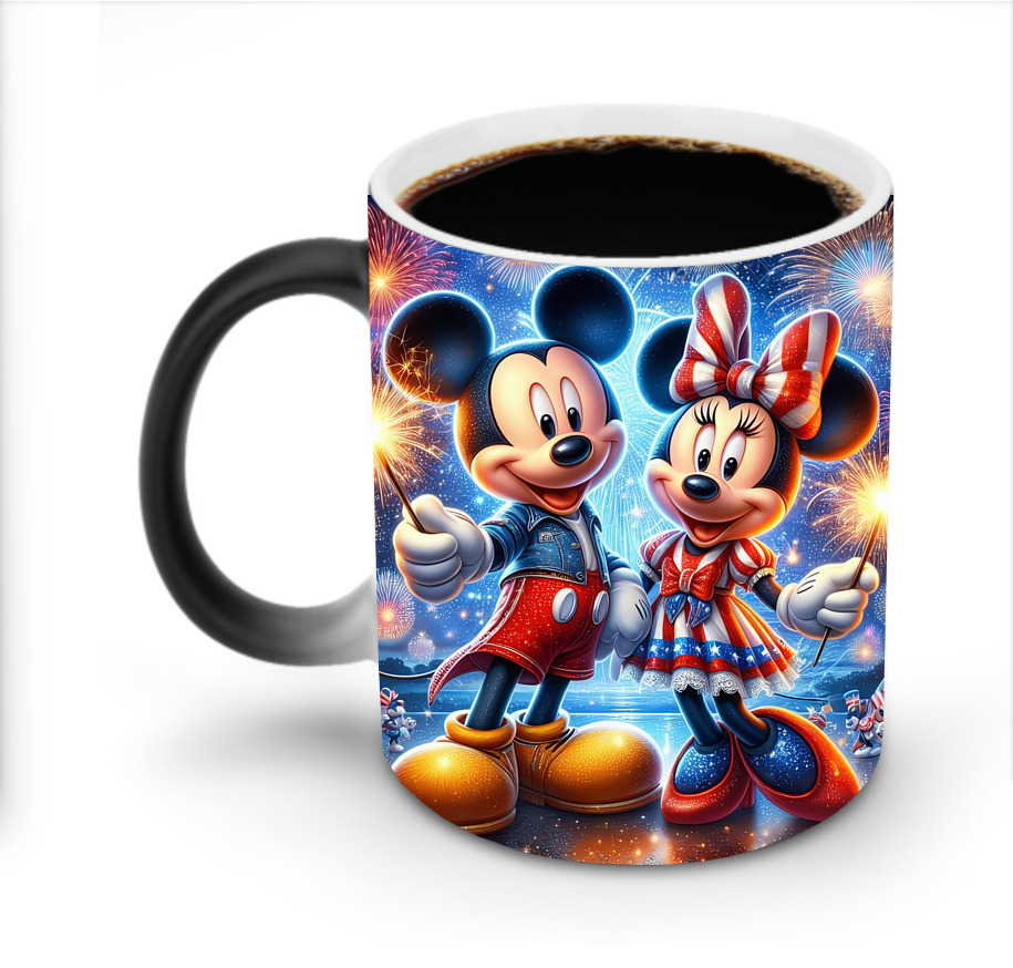 ミッキーマウス Mickey Mouse 温度変色マグカップ