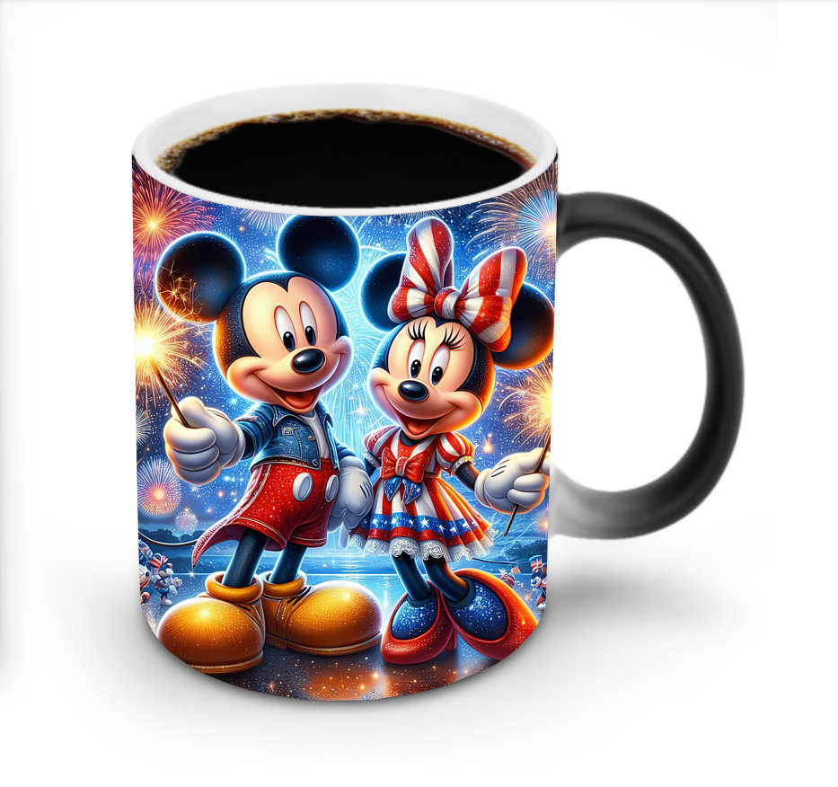 ミッキーマウス Mickey Mouse 温度変色マグカップ