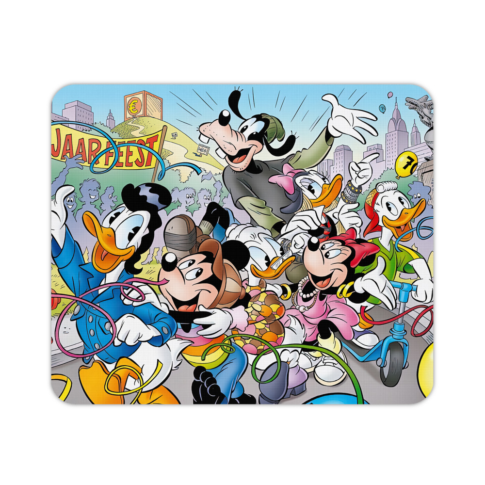 ミッキーマウス Mickey Mouse マウスパッド ステッチ加工 ラバー素材 防水 滑り止め 超薄型 ゲーミング/オフィス対応