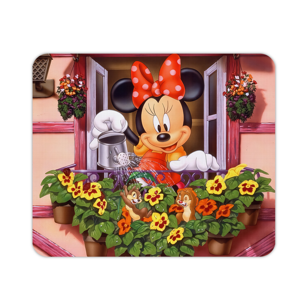 ミッキーマウス Mickey Mouse マウスパッド ステッチ加工 ラバー素材 防水 滑り止め 超薄型 ゲーミング/オフィス対応