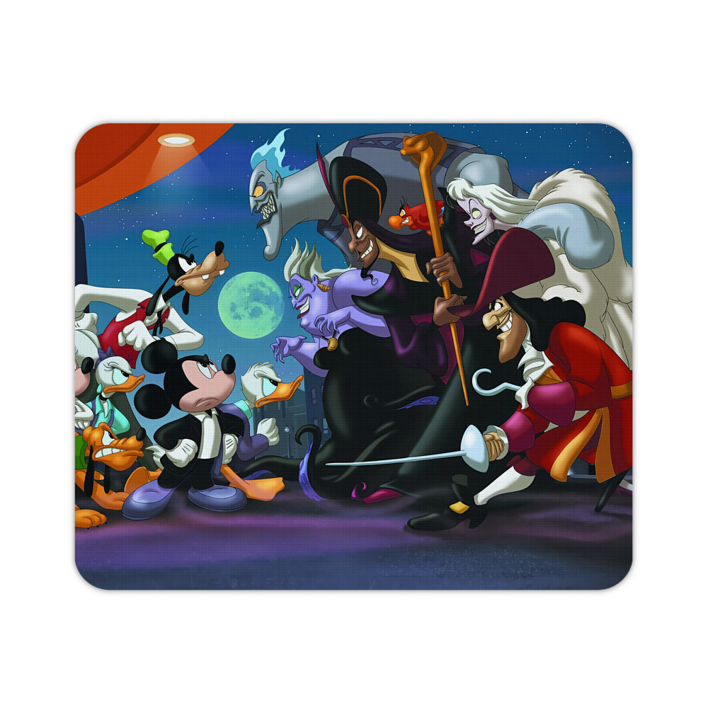 ミッキーマウス Mickey Mouse マウスパッド ステッチ加工 ラバー素材 防水 滑り止め 超薄型 ゲーミング/オフィス対応