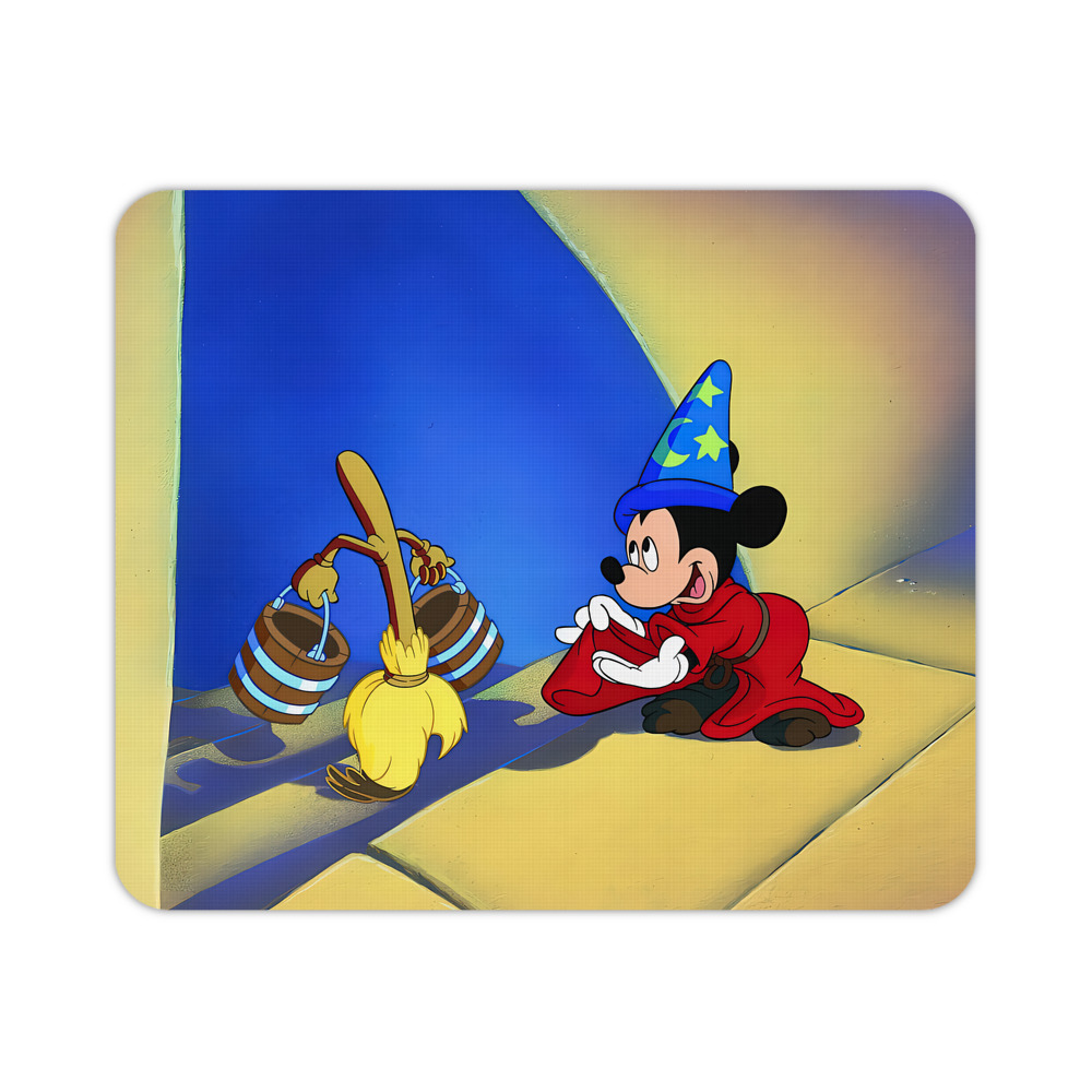 ミッキーマウス Mickey Mouse マウスパッド ステッチ加工 ラバー素材 防水 滑り止め 超薄型 ゲーミング/オフィス対応