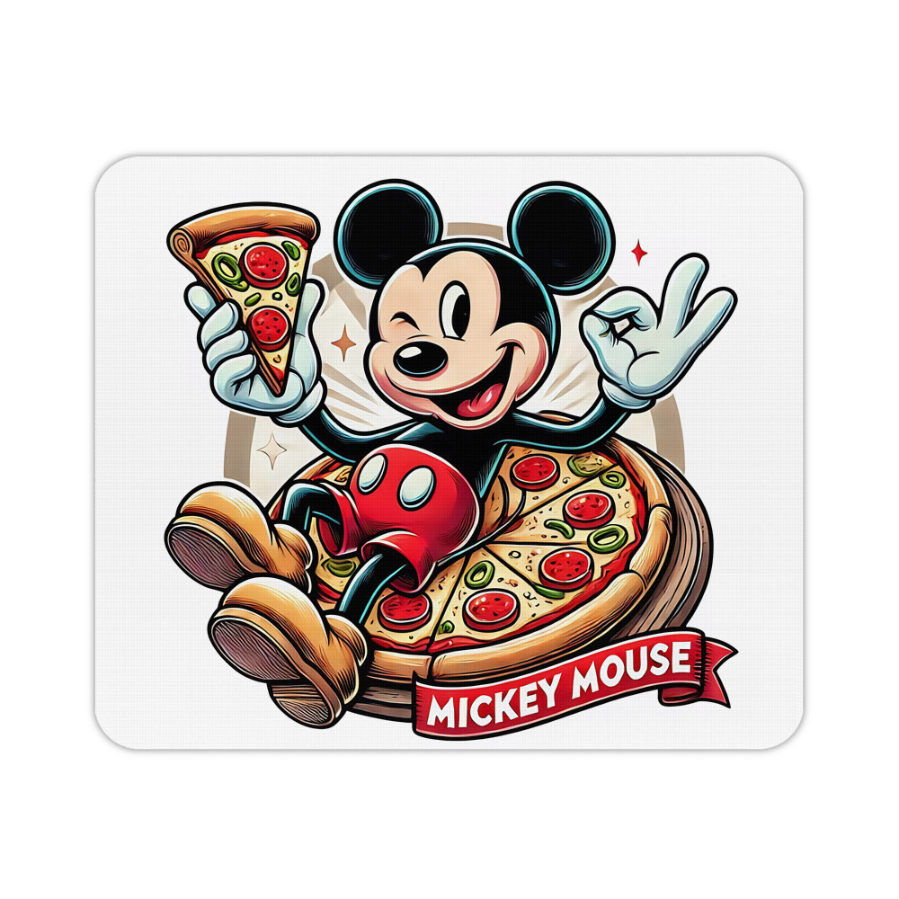 ミッキーマウス Mickey Mouse マウスパッド ステッチ加工 ラバー素材 防水 滑り止め 超薄型 ゲーミング/オフィス対応