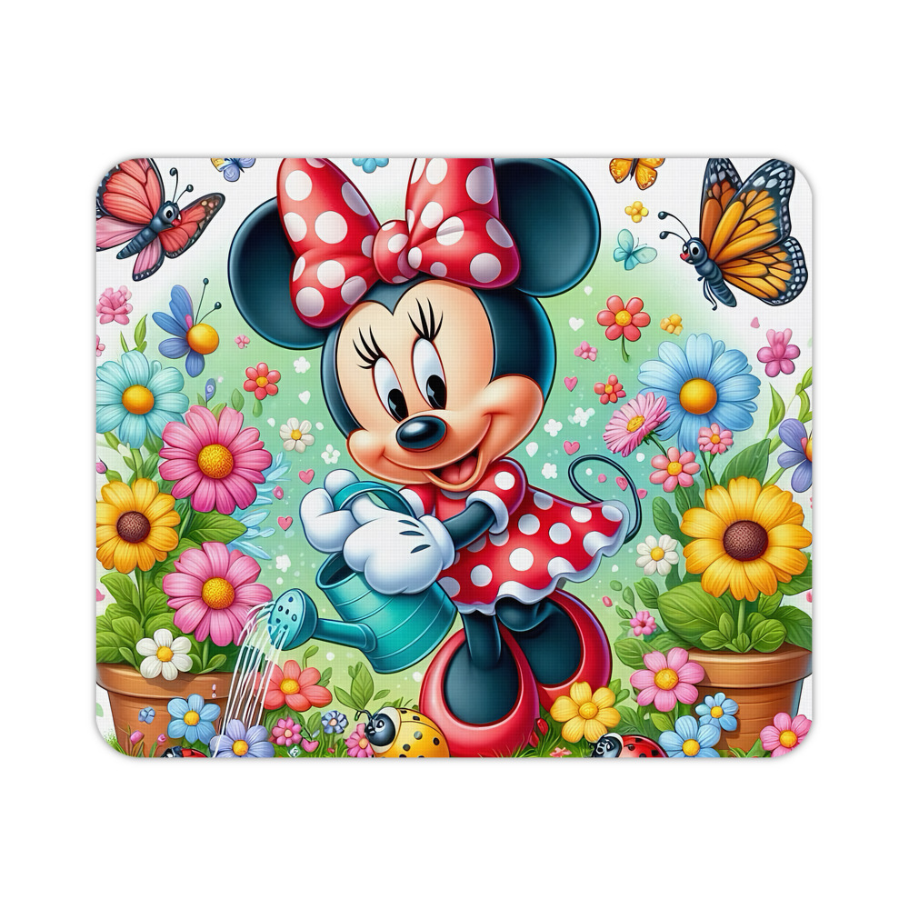 ミッキーマウス Mickey Mouse マウスパッド ステッチ加工 ラバー素材 防水 滑り止め 超薄型 ゲーミング/オフィス対応