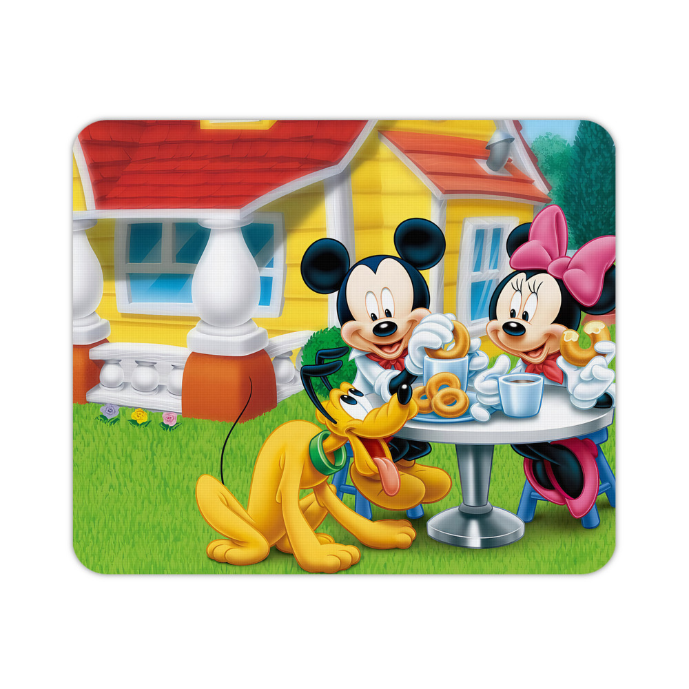 （画像用） ミッキーマウス Mickey Mouse マウスパッド ステッチ加工 ラバー素材 防水 滑り止め 超薄型 ゲーミング/オフィス対応