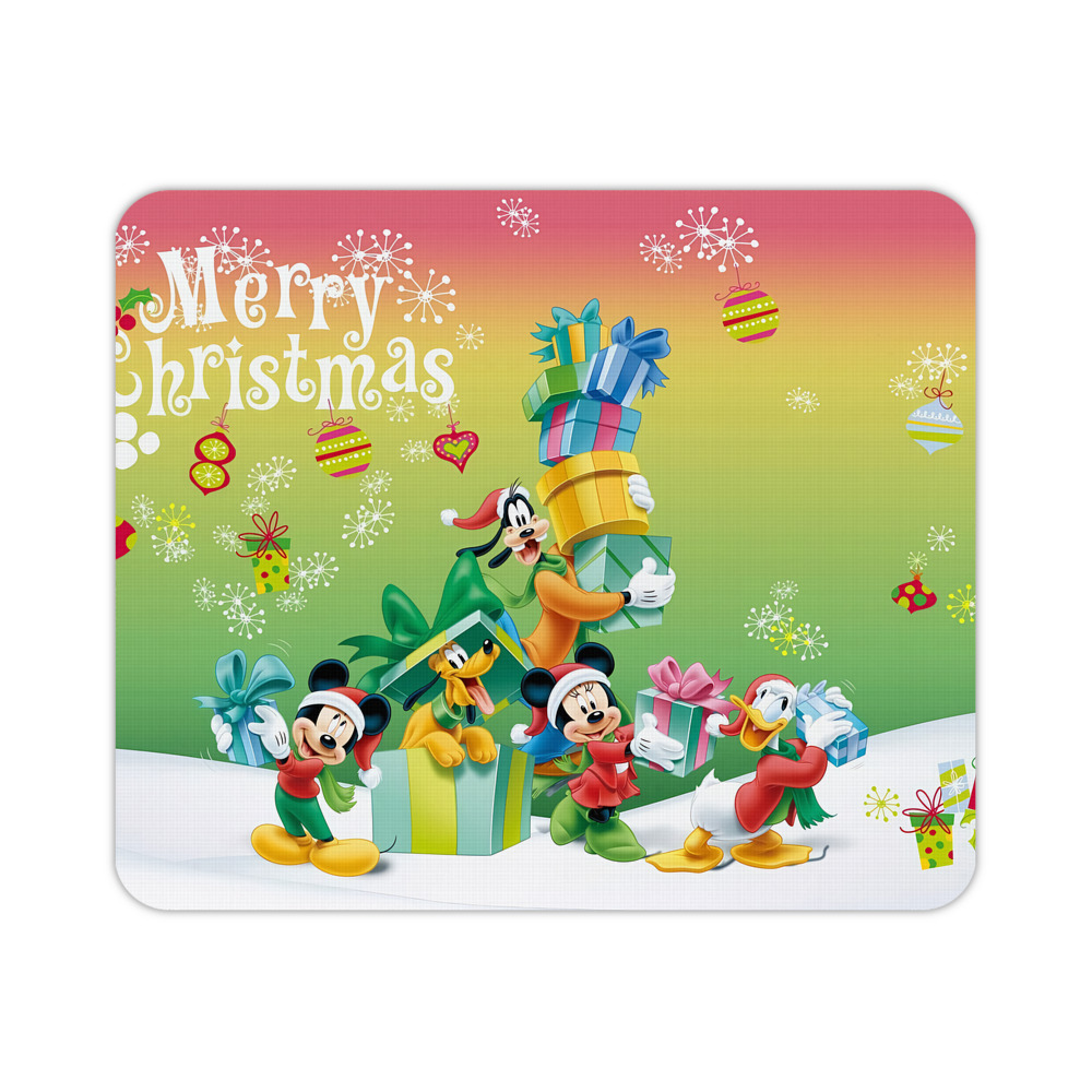 ミッキーマウス Mickey Mouse マウスパッド ステッチ加工 ラバー素材 防水 滑り止め 超薄型 ゲーミング/オフィス対応