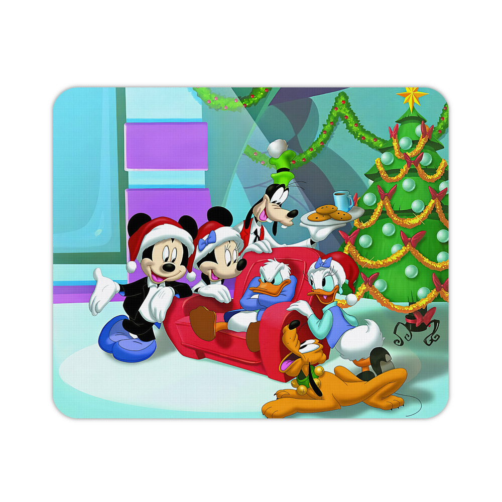 ミッキーマウス Mickey Mouse マウスパッド ステッチ加工 ラバー素材 防水 滑り止め 超薄型 ゲーミング/オフィス対応