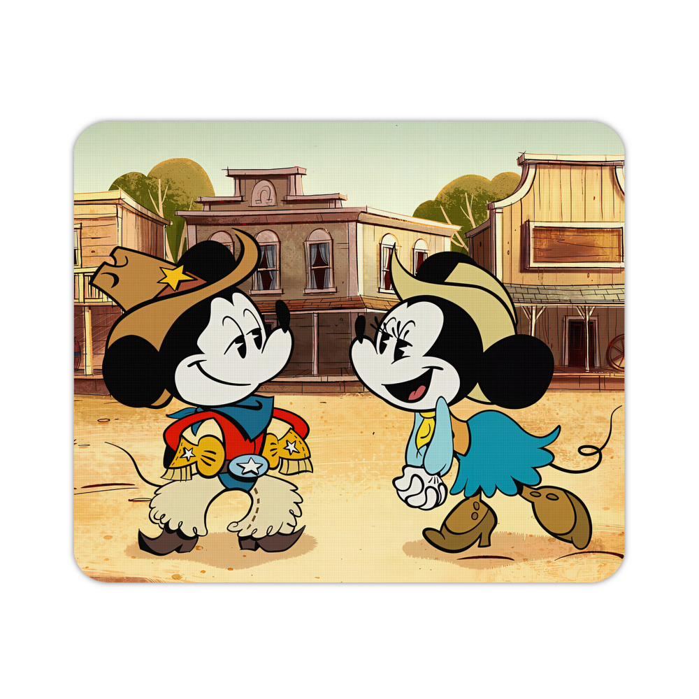 ミッキーマウス Mickey Mouse マウスパッド ステッチ加工 ラバー素材 防水 滑り止め 超薄型 ゲーミング/オフィス対応
