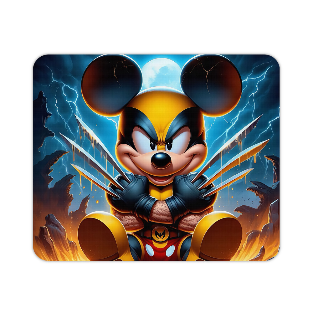 ミッキーマウス Mickey Mouse マウスパッド ステッチ加工 ラバー素材 防水 滑り止め 超薄型 ゲーミング/オフィス対応