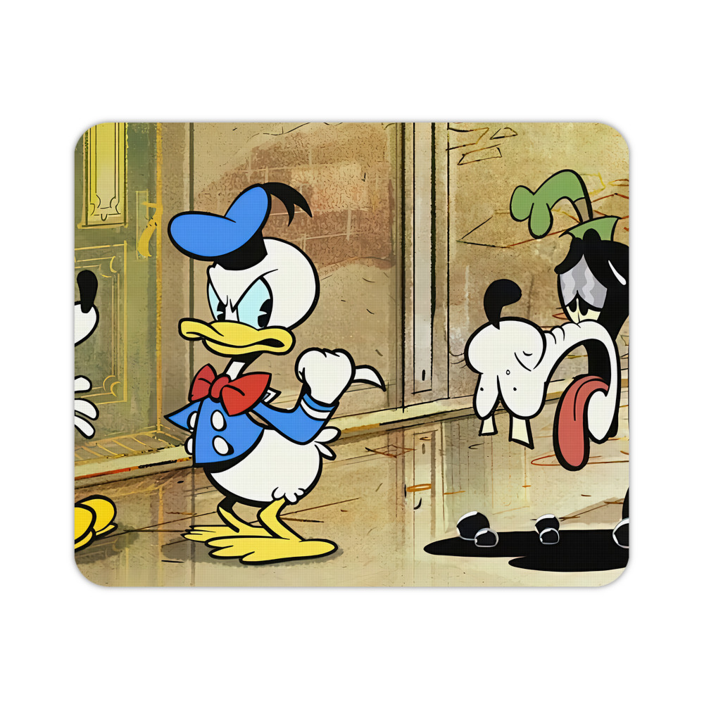 ミッキーマウス Mickey Mouse マウスパッド ステッチ加工 ラバー素材 防水 滑り止め 超薄型 ゲーミング/オフィス対応