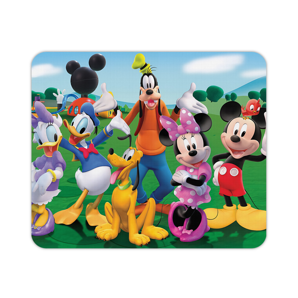 ミッキーマウス Mickey Mouse マウスパッド ステッチ加工 ラバー素材 防水 滑り止め 超薄型 ゲーミング/オフィス対応