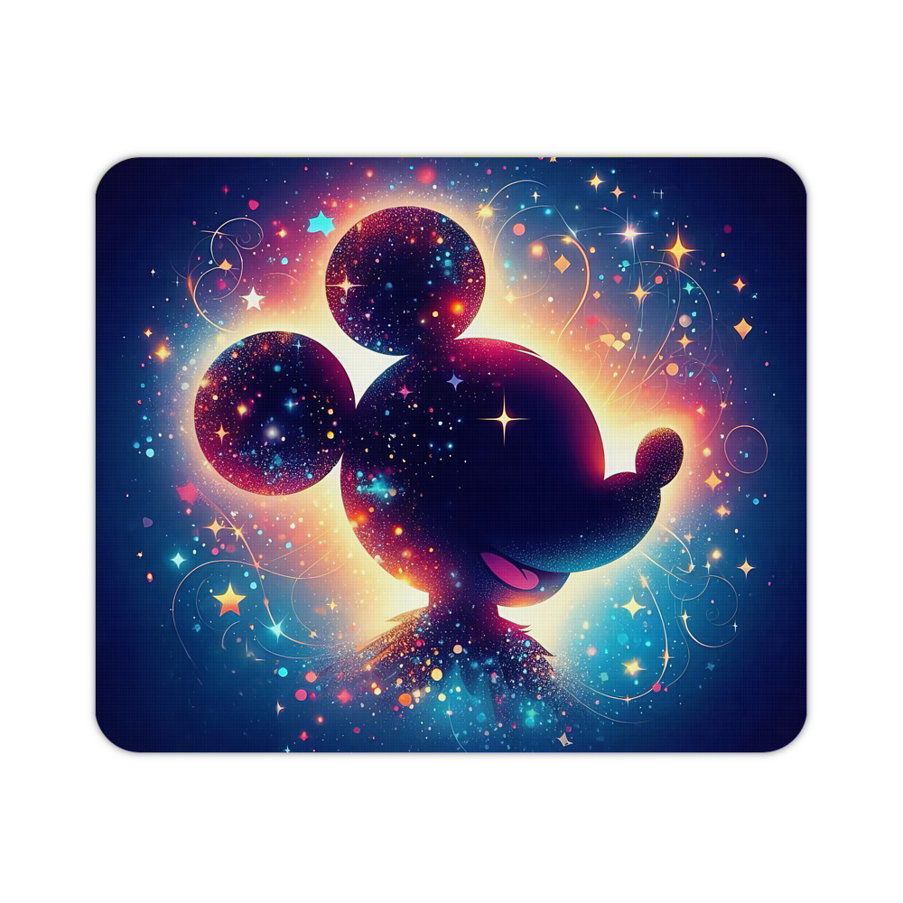 ミッキーマウス Mickey Mouse マウスパッド ステッチ加工 ラバー素材 防水 滑り止め 超薄型 ゲーミング/オフィス対応
