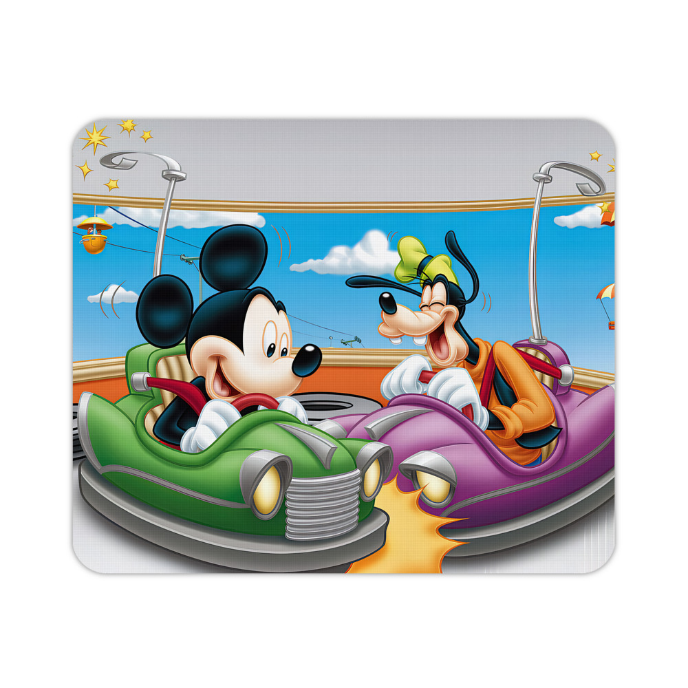 ミッキーマウス Mickey Mouse マウスパッド ステッチ加工 ラバー素材 防水 滑り止め 超薄型 ゲーミング/オフィス対応