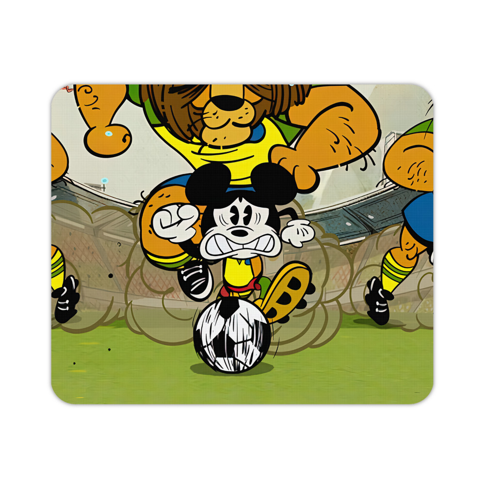 ミッキーマウス Mickey Mouse マウスパッド ステッチ加工 ラバー素材 防水 滑り止め 超薄型 ゲーミング/オフィス対応