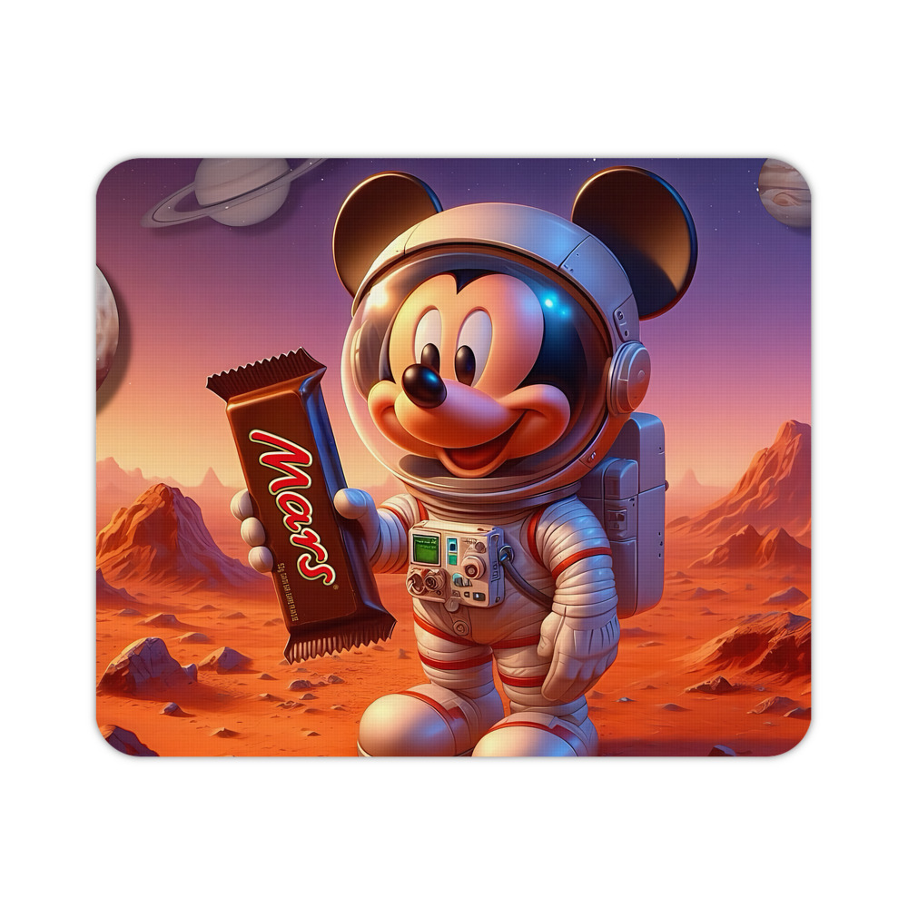 ミッキーマウス Mickey Mouse マウスパッド ステッチ加工 ラバー素材 防水 滑り止め 超薄型 ゲーミング/オフィス対応