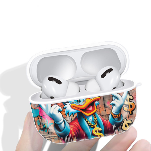 ミッキーマウス Mickey Mouse 【AirPods Pro用】ハードシェル保護ケース 耐衝撃・防指紋・カラビナ付き商品仕様