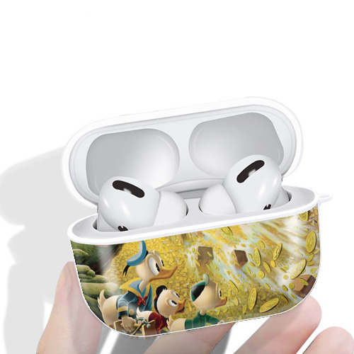 ミッキーマウス Mickey Mouse 【AirPods Pro用】ハードシェル保護ケース 耐衝撃・防指紋・カラビナ付き商品仕様