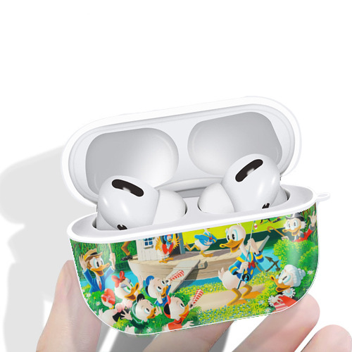 ミッキーマウス Mickey Mouse 【AirPods Pro用】ハードシェル保護ケース 耐衝撃・防指紋・カラビナ付き商品仕様
