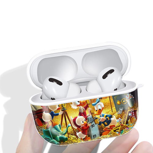 ミッキーマウス Mickey Mouse 【AirPods Pro用】ハードシェル保護ケース 耐衝撃・防指紋・カラビナ付き商品仕様