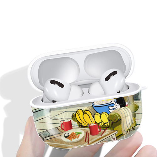 ミッキーマウス Mickey Mouse 【AirPods Pro用】ハードシェル保護ケース 耐衝撃・防指紋・カラビナ付き商品仕様