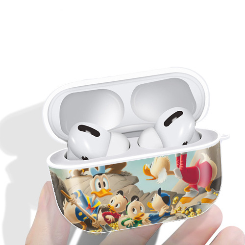 ミッキーマウス Mickey Mouse 【AirPods Pro用】ハードシェル保護ケース 耐衝撃・防指紋・カラビナ付き商品仕様