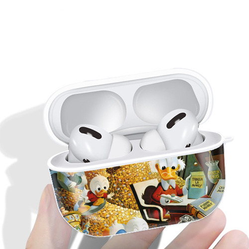 ミッキーマウス Mickey Mouse 【AirPods Pro用】ハードシェル保護ケース 耐衝撃・防指紋・カラビナ付き商品仕様
