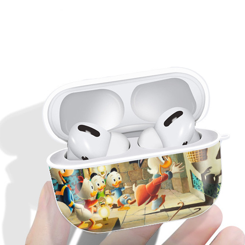 ミッキーマウス Mickey Mouse 【AirPods Pro用】ハードシェル保護ケース 耐衝撃・防指紋・カラビナ付き商品仕様