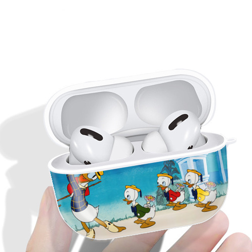 ミッキーマウス Mickey Mouse 【AirPods Pro用】ハードシェル保護ケース 耐衝撃・防指紋・カラビナ付き商品仕様