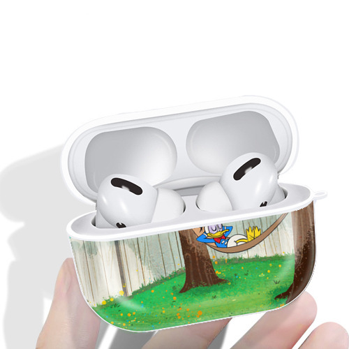 ミッキーマウス Mickey Mouse 【AirPods Pro用】ハードシェル保護ケース 耐衝撃・防指紋・カラビナ付き商品仕様