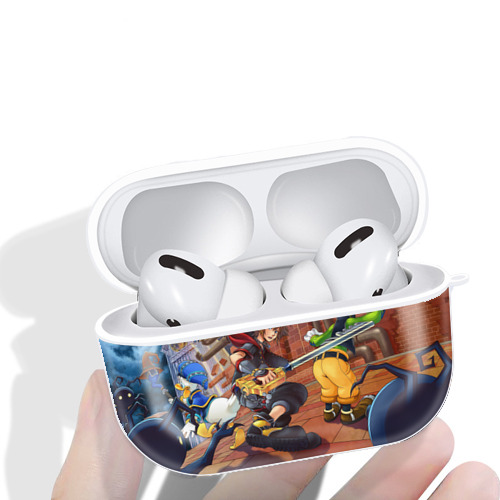 ミッキーマウス Mickey Mouse 【AirPods Pro用】ハードシェル保護ケース 耐衝撃・防指紋・カラビナ付き商品仕様