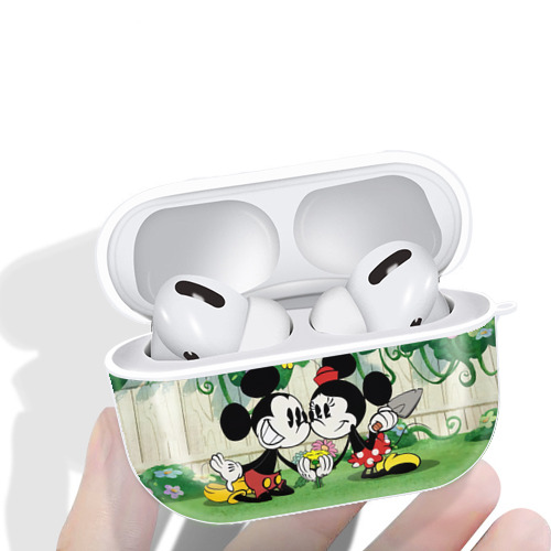 ミッキーマウス Mickey Mouse 【AirPods Pro用】ハードシェル保護ケース 耐衝撃・防指紋・カラビナ付き商品仕様