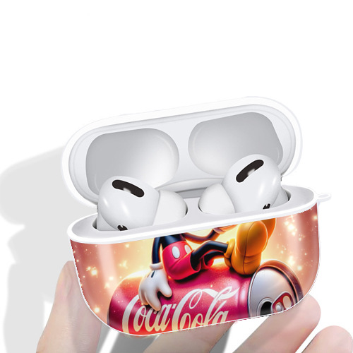 ミッキーマウス Mickey Mouse 【AirPods Pro用】ハードシェル保護ケース 耐衝撃・防指紋・カラビナ付き商品仕様