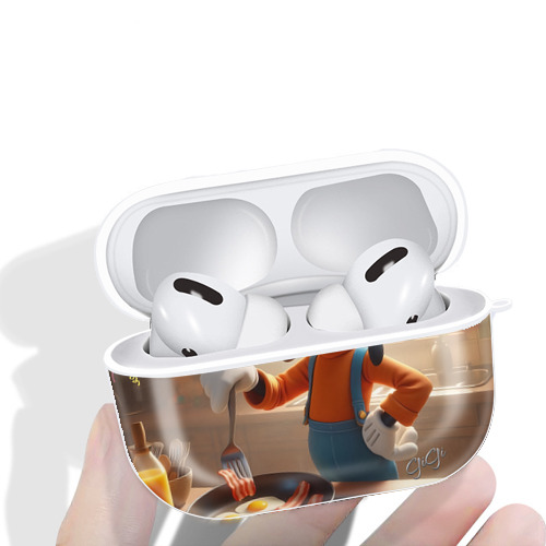 ミッキーマウス Mickey Mouse 【AirPods Pro用】ハードシェル保護ケース 耐衝撃・防指紋・カラビナ付き商品仕様