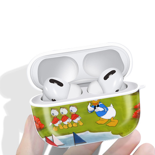 ミッキーマウス Mickey Mouse 【AirPods Pro用】ハードシェル保護ケース 耐衝撃・防指紋・カラビナ付き商品仕様