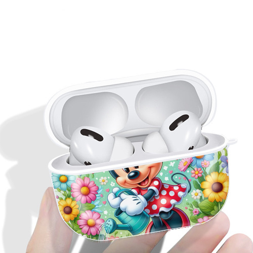 ミッキーマウス Mickey Mouse 【AirPods Pro用】ハードシェル保護ケース 耐衝撃・防指紋・カラビナ付き商品仕様