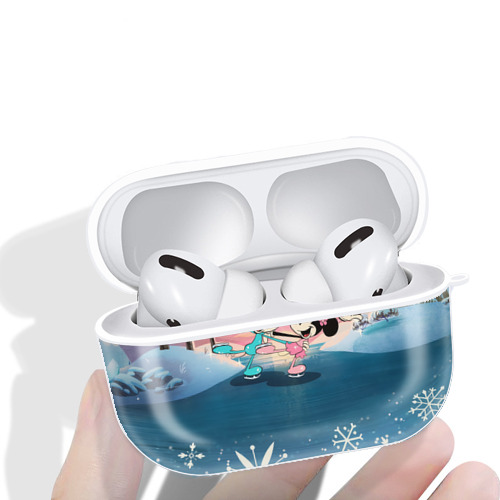 ミッキーマウス Mickey Mouse 【AirPods Pro用】ハードシェル保護ケース 耐衝撃・防指紋・カラビナ付き商品仕様