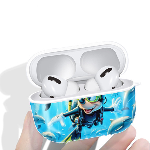 ミッキーマウス Mickey Mouse 【AirPods Pro用】ハードシェル保護ケース 耐衝撃・防指紋・カラビナ付き商品仕様